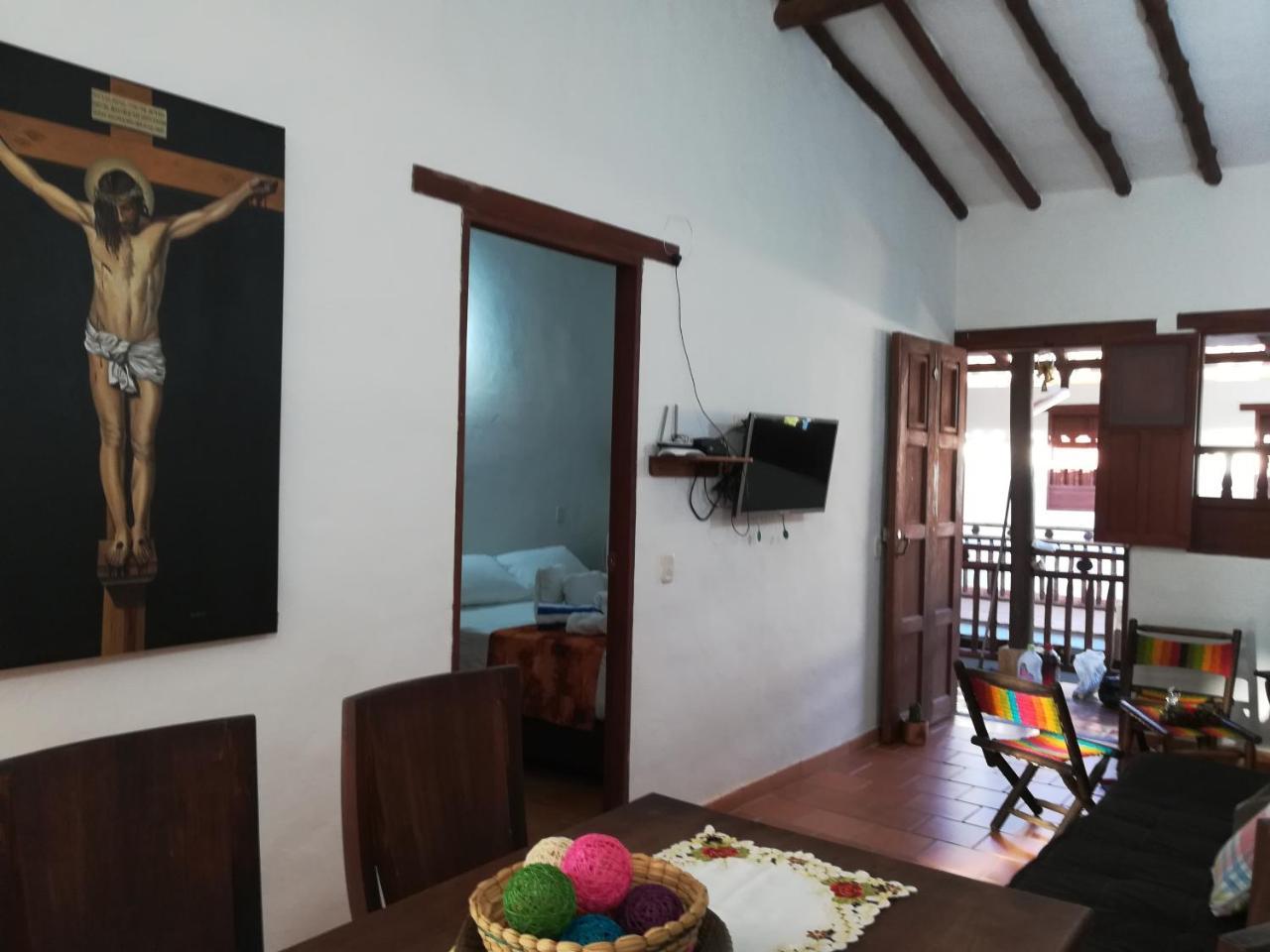 Casona El Retiro Barichara 아파트 외부 사진